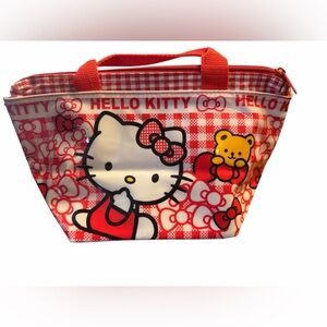 Vintage Hello Kitty Red and White Tote Bag